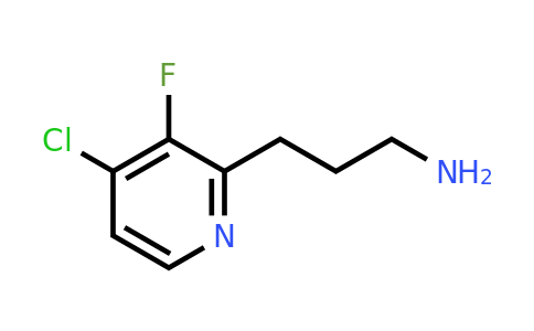 CAS 1393562-79-2 | 3-(4-Chloro-3-fluoropyridin-2-YL)propan-1-amine