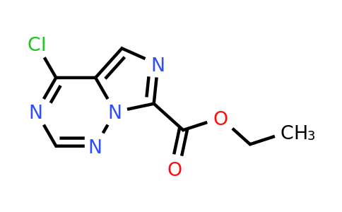 CAS 1393562-89-4 | Ethyl 4-chloroimidazo[5,1-F][1,2,4]triazine-7-carboxylate