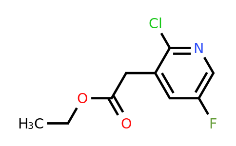 CAS 1393562-99-6 | Ethyl (2-chloro-5-fluoropyridin-3-YL)acetate