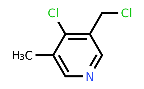 CAS 1393563-00-2 | 4-Chloro-3-(chloromethyl)-5-methylpyridine