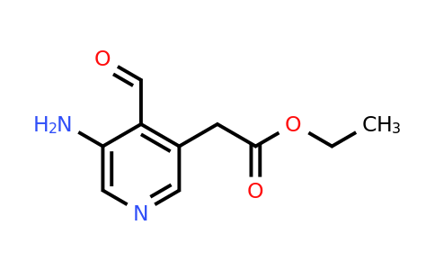 CAS 1393563-02-4 | Ethyl (5-amino-4-formylpyridin-3-YL)acetate