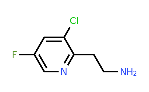 CAS 1393563-04-6 | 2-(3-Chloro-5-fluoropyridin-2-YL)ethanamine