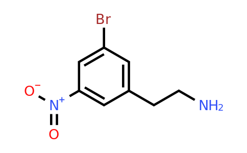 CAS 1393563-08-0 | 2-(3-Bromo-5-nitrophenyl)ethanamine