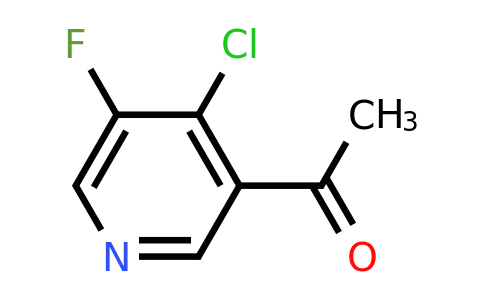 CAS 1393563-13-7 | 1-(4-Chloro-5-fluoropyridin-3-YL)ethanone