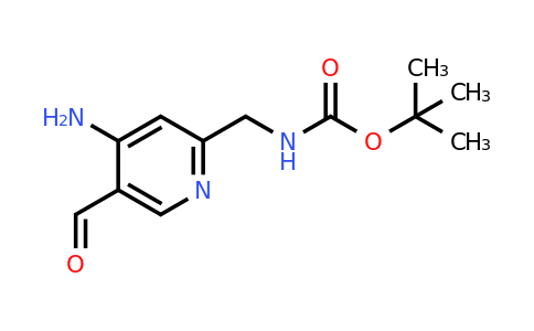 CAS 1393563-15-9 | Tert-butyl (4-amino-5-formylpyridin-2-YL)methylcarbamate