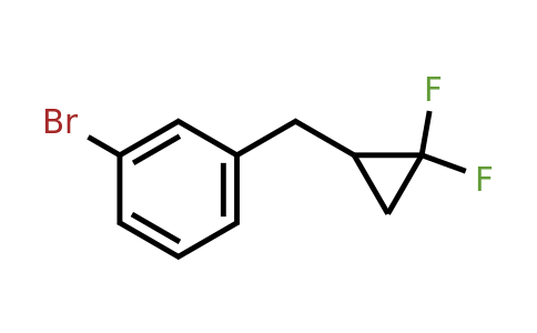 CAS 1393563-18-2 | 1-Bromo-3-[(2,2-difluorocyclopropyl)methyl]benzene