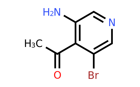 CAS 1393563-22-8 | 1-(3-Amino-5-bromopyridin-4-YL)ethanone