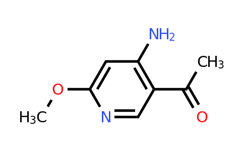 CAS 1393563-30-8 | 1-(4-Amino-6-methoxypyridin-3-YL)ethanone