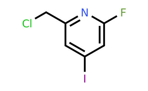 CAS 1393563-31-9 | 2-(Chloromethyl)-6-fluoro-4-iodopyridine
