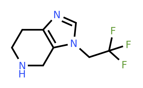 CAS 1393563-34-2 | 3-(2,2,2-Trifluoroethyl)-4,5,6,7-tetrahydro-3H-imidazo[4,5-C]pyridine