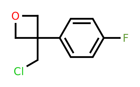 CAS 1393563-35-3 | 3-(Chloromethyl)-3-(4-fluorophenyl)oxetane