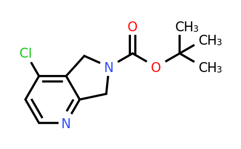 CAS 1393563-36-4 | Tert-butyl 4-chloro-5,7-dihydro-6H-pyrrolo[3,4-B]pyridine-6-carboxylate