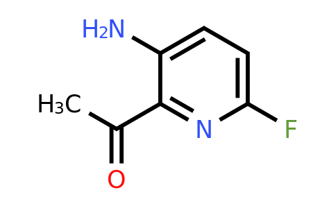 CAS 1393563-37-5 | 1-(3-Amino-6-fluoropyridin-2-YL)ethanone