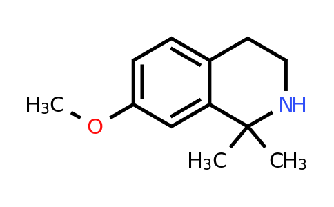 CAS 1393563-43-3 | 7-Methoxy-1,1-dimethyl-1,2,3,4-tetrahydroisoquinoline
