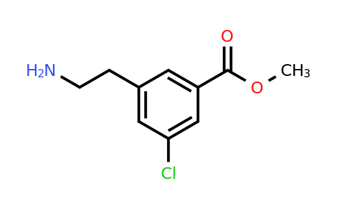 CAS 1393565-77-9 | Methyl 3-(2-aminoethyl)-5-chlorobenzoate
