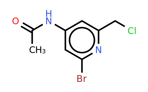 CAS 1393565-85-9 | N-[2-bromo-6-(chloromethyl)pyridin-4-YL]acetamide