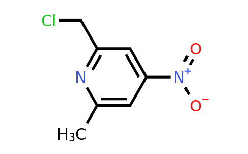 CAS 1393565-86-0 | 2-(Chloromethyl)-6-methyl-4-nitropyridine