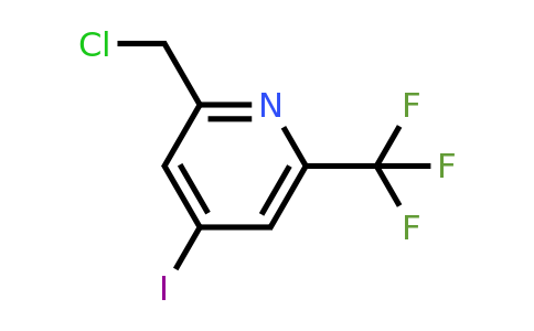 CAS 1393566-00-1 | 2-(Chloromethyl)-4-iodo-6-(trifluoromethyl)pyridine