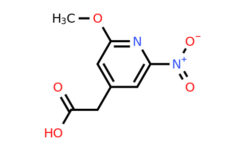 CAS 1393566-12-5 | (2-Methoxy-6-nitropyridin-4-YL)acetic acid