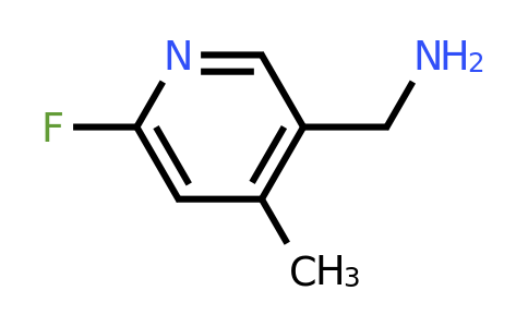CAS 1393566-13-6 | (6-Fluoro-4-methylpyridin-3-YL)methylamine