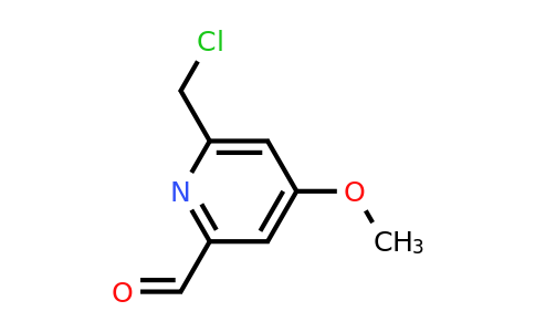 CAS 1393566-14-7 | 6-(Chloromethyl)-4-methoxypyridine-2-carbaldehyde