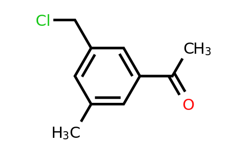 CAS 1393566-17-0 | 1-[3-(Chloromethyl)-5-methylphenyl]ethanone