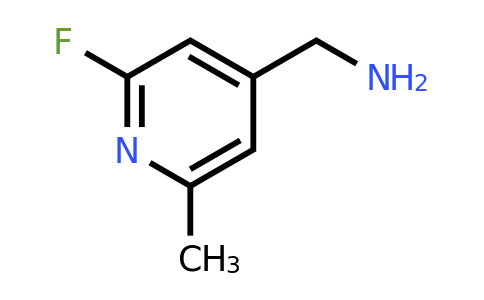 CAS 1393566-18-1 | (2-Fluoro-6-methylpyridin-4-YL)methylamine