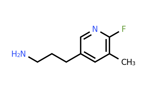 CAS 1393566-19-2 | 3-(6-Fluoro-5-methylpyridin-3-YL)propan-1-amine