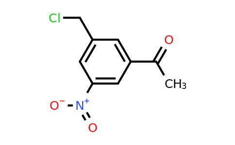 CAS 1393566-23-8 | 1-[3-(Chloromethyl)-5-nitrophenyl]ethanone