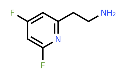 CAS 1393566-28-3 | 2-(4,6-Difluoropyridin-2-YL)ethanamine
