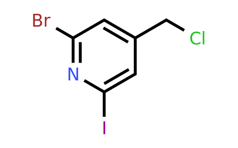 CAS 1393566-29-4 | 2-Bromo-4-(chloromethyl)-6-iodopyridine