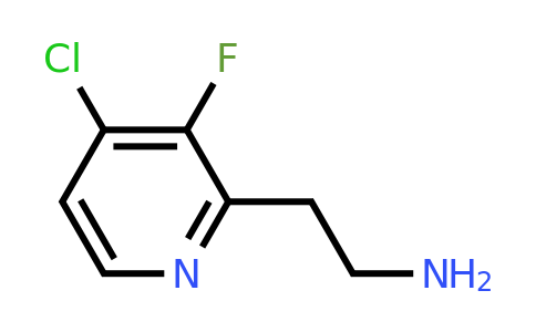 CAS 1393566-30-7 | 2-(4-Chloro-3-fluoropyridin-2-YL)ethanamine