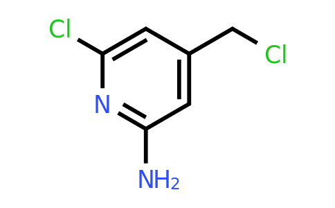 CAS 1393566-32-9 | 6-Chloro-4-(chloromethyl)pyridin-2-amine