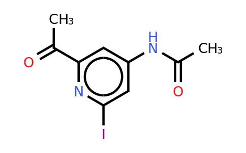 CAS 1393566-33-0 | N-(2-acetyl-6-iodopyridin-4-YL)acetamide