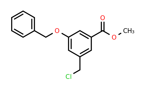CAS 1393566-36-3 | Methyl 3-(benzyloxy)-5-(chloromethyl)benzoate