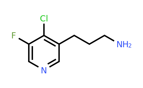 CAS 1393566-38-5 | 3-(4-Chloro-5-fluoropyridin-3-YL)propan-1-amine