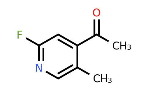 CAS 1393566-40-9 | 1-(2-Fluoro-5-methylpyridin-4-YL)ethanone