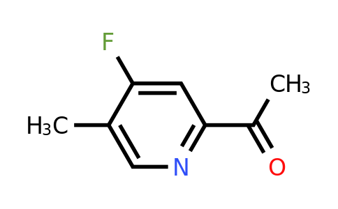 CAS 1393566-41-0 | 1-(4-Fluoro-5-methylpyridin-2-YL)ethanone