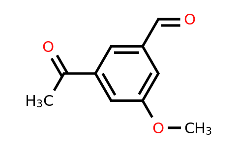 CAS 1393566-43-2 | 3-Acetyl-5-methoxybenzaldehyde