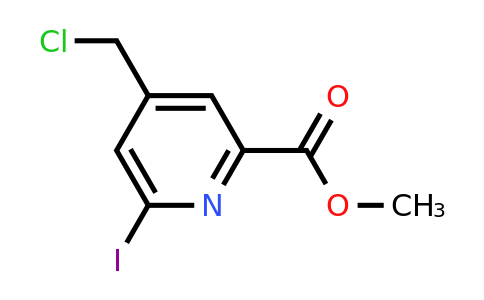 CAS 1393566-45-4 | Methyl 4-(chloromethyl)-6-iodopyridine-2-carboxylate