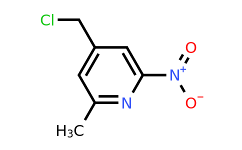 CAS 1393566-56-7 | 4-(Chloromethyl)-2-methyl-6-nitropyridine