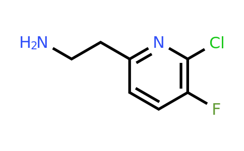 CAS 1393566-63-6 | 2-(6-Chloro-5-fluoropyridin-2-YL)ethanamine
