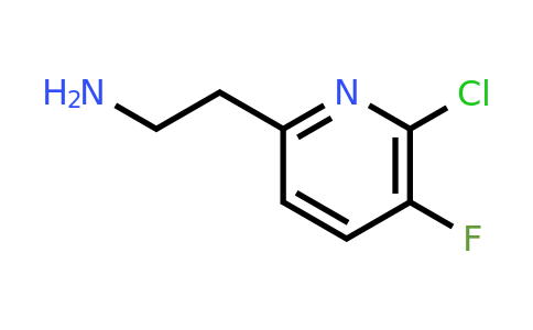 2-(6-Chloro-5-fluoropyridin-2-YL)ethanamine