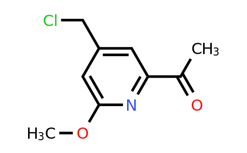CAS 1393566-68-1 | 1-[4-(Chloromethyl)-6-methoxypyridin-2-YL]ethanone