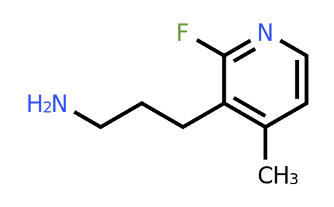 CAS 1393566-71-6 | 3-(2-Fluoro-4-methylpyridin-3-YL)propan-1-amine
