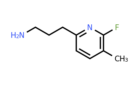CAS 1393566-79-4 | 3-(6-Fluoro-5-methylpyridin-2-YL)propan-1-amine