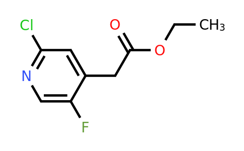 CAS 1393566-84-1 | Ethyl (2-chloro-5-fluoropyridin-4-YL)acetate