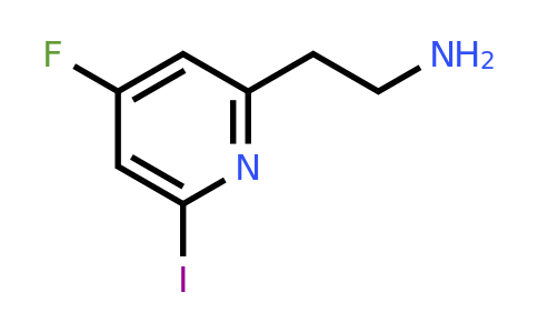 CAS 1393566-88-5 | 2-(4-Fluoro-6-iodopyridin-2-YL)ethanamine