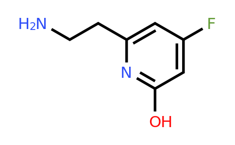 CAS 1393566-94-3 | 6-(2-Aminoethyl)-4-fluoropyridin-2-ol