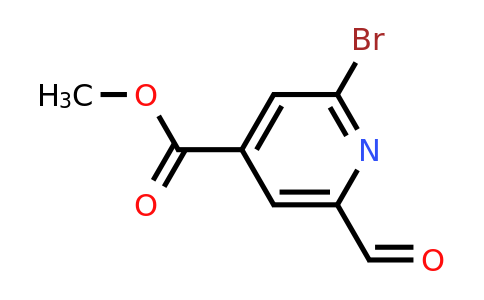 CAS 1393566-96-5 | Methyl 2-bromo-6-formylisonicotinate